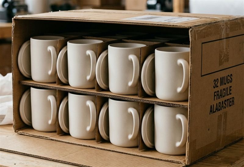 32 Ceramic Mug & Lid Bulk Order